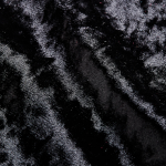 Crushed velvet Black 