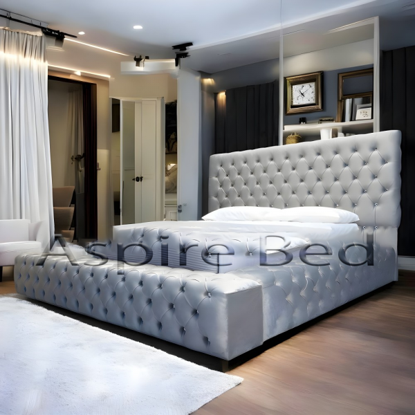 2024  Luxury Ambassador Chesterfield Bed with Optional Ottoman Storage