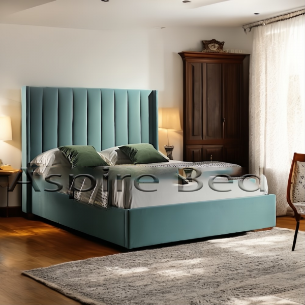 2025 New York Designer Bed Frame With Optional Ottoman Storage
