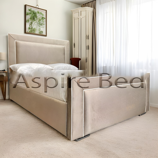 2025 Olivia Bed Frame With Optional Ottoman Storage